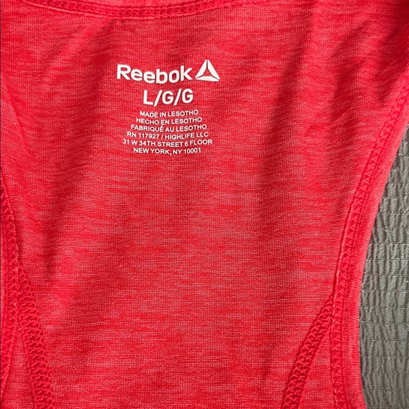 Reebok Women's Bright Red Tank Top - Picture 2 of 7